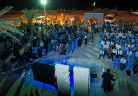 افتتاح یادمان دو شهید ‌گمنام جزیره هرمز طی مراسم با شکوهی