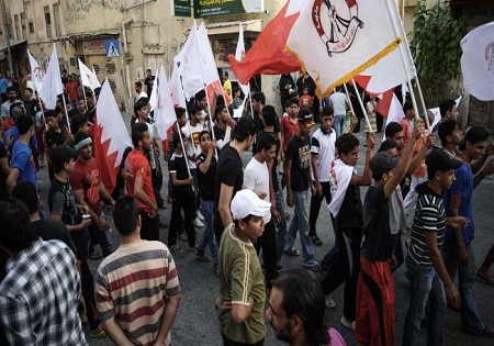 تظاهرات مردمی در بحرین همچنان ادامه دارد