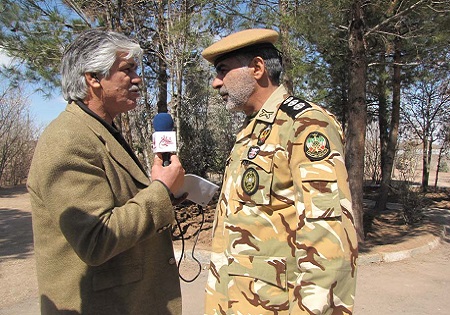 آوای اقتدار رادیو ایران با فرماندهان نیروی زمینی، هوایی و دریایی ارتش گفتگو می کند