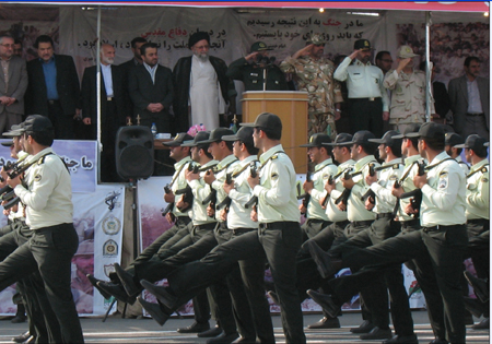 مراسم رژه نیروهای مسلح استان گلستان برگزار شد