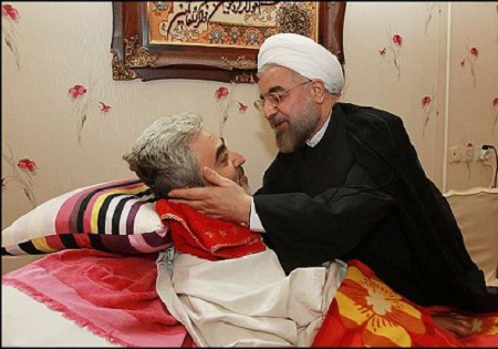تصاویر/ دیدار رئیس جمهور با خانواده شهید میرمحکم و جانباز حق شناس