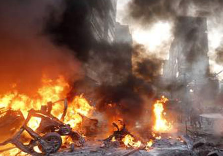 ۲ خودروی بمب‌گذاری شده در کربلا منفجر شد