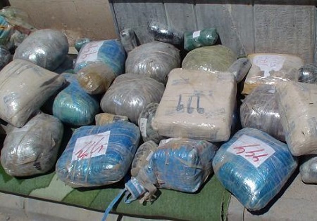 کشف ۸ تن و ۵۰۰ کیلو گرم مواد مخدر در سیستان و بلوچستان