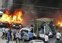 وقوع انفجار تروریستی در هرمل لبنان/ النصره مسئولیت انفجار را بر عهده گرفت