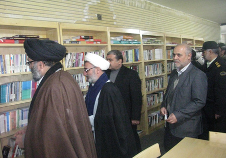 افتتاح کتابخانه دفاع مقدس حرم شهدای گمنام ورامین