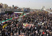 ایرانیان سالروز پیروزی انقلاب اسلامی را جشن می گیرند