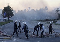 اعتراضات مردم بحرین بار دیگر سرکوب شد