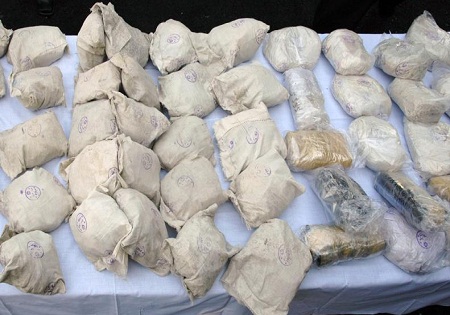 محموله 49 کیلوگرمی مواد مخدر شیشه و هرویین در خوزستان توقیف شد
