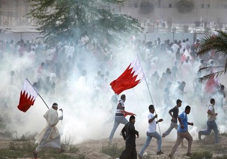 تظاهرات‌کنندگان بحرینی، اقدامات سرکوبگرانه 