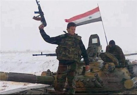 ادامه عملیات ارتش سوریه علیه گروه‌های مسلح در حومه دمشق