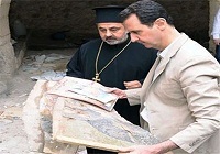 بشار اسد به معلولا رفت