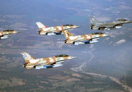 حمله گسترده جنگنده‌های اسرائیلی به نوار غزه