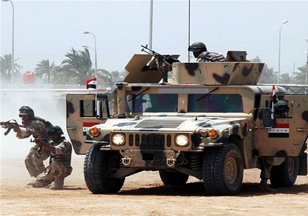 هلاکت ۵۰ تروریست در درگیری با ارتش عراق در الرمادی