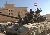 تسلط ارتش سوریه بر شهرک استراتژیک 