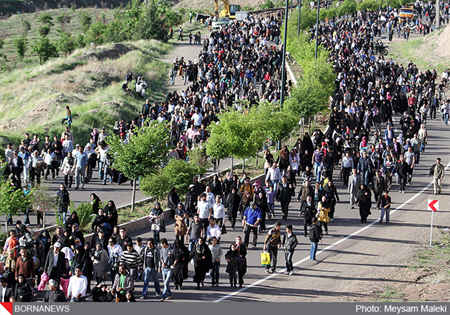 مراسم پیاده‌روی خانوادگی به مناسبت فتح خرمشهر در گرگان برگزار می‌شود