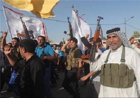 گردان‌های دفاع مردمی عراق منطقه «الجزیره» در الانبار را آزاد کردند