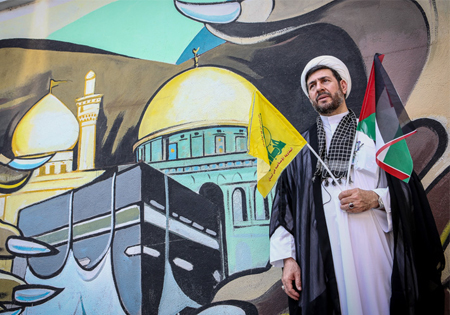 تصاویر/ تجمع طلاب و روحانیون در حمایت از مردم غزه