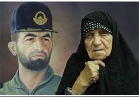 مراسم چهلمین روز درگذشت مادر شهید بابایی