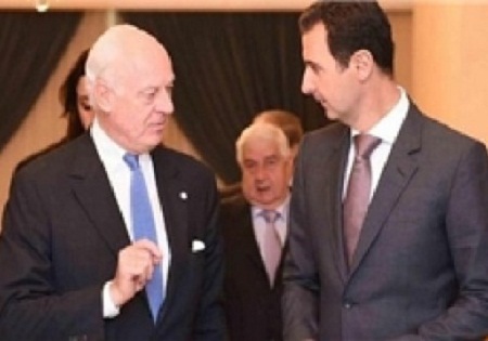 مهر تائید سازمان ملل بر بقای بشار اسد در قدرت