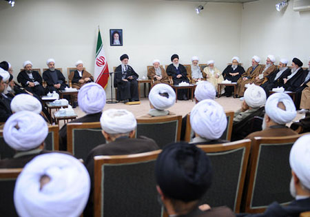 رئیس و نمایندگان مجلس خبرگان رهبری با رهبر معظم انقلاب اسلامی دیدار کردند