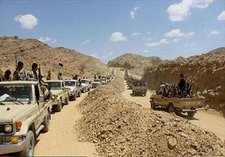 پیشروی ارتش و کمیته‌های مردمی یمن در 