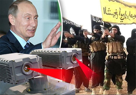سلاح روسیه برای نابیناکردن عناصر داعش + تصاویر