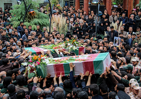 مراسم بزرگداشت دو شهید مدافع حرم در نهاد ریاست جمهوری برگزار شد