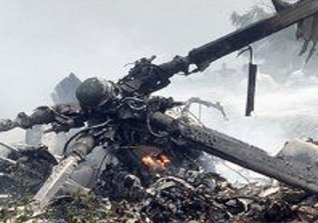 تروریست های ضد سوری یک بالگرد روسی را منهدم کردند