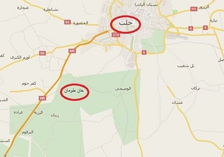 ادامه پیشروی ارتش سوریه در جبهه خان‌طومان