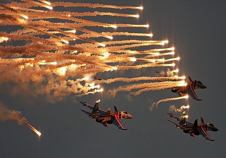 نگرانی آمریکا از جنگنده‌های روسی در سوریه/ برتری نظامی مسکو بر واشنگتن در جنگ سایبری + تصاویر