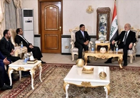 دیدار هیئت «جنبش انصارالله» با وزیر خارجه عراق در «بغداد»