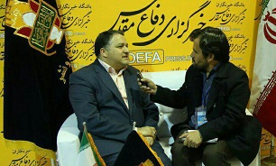 23 Press Exhibition 40 / tabesh in an interview with Defa Press: