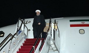Pres. Rouhani arrives home after attending OIC summit