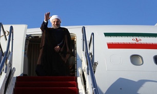 Pres Rouhani to leave Iran for Kazakhstan on Sat.