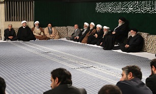 Leader attends 2nd day of Fatemieh mourning ceremony