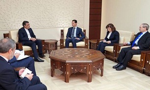 Assad, Jaberi Ansari confer on Syria’s latest development