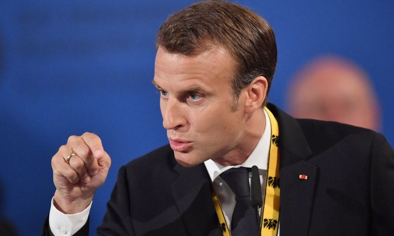 French president slams Gaza massacre