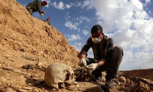 Mass Graves Uncovered in Eastern Ghouta