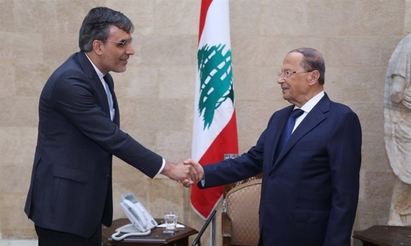 Senior Iranian Diplomat, Lebanese President Meet in Beirut