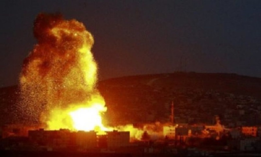 Three massive blasts rock northern Syria