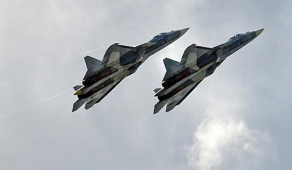Russian Air Force Pounds Terrorists' Positions in Southern Syria
