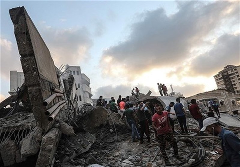 Gaza Cultural Center Destroyed in Israeli Airstrike
