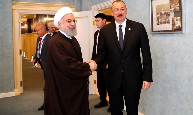 Azeri Leader Condemns US Sanctions on Iranian Nation