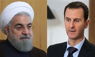 Assad offers condolences to Rouhani for victims of terror attack