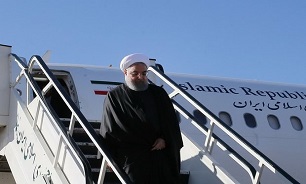 Rouhani arrives in Bushehr to inaugurate South Pars phases