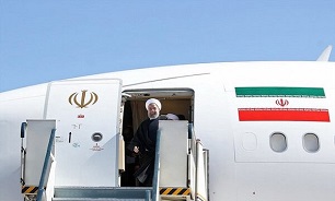 Rouhani arrives in Lorestan prov. to visit flood-hit regions