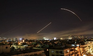 Syrian air defense fires at projectiles from Israeli-occupied territory