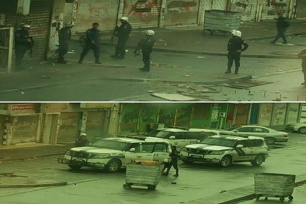تدابیر شدید امنیتی رژیم آل‌خلیفه در نقاط مختلف بحرین + تصاویر