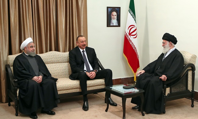 رییس ‌جمهوری آذربایجان با رهبر انقلاب اسلامی دیدار کرد