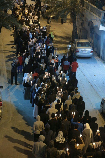 فراخوان تظاهرات مردم بحرین در حمایت از زنان بازداشت شده